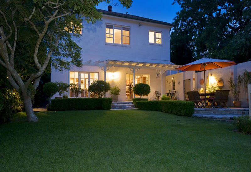 40 nelson back yard night